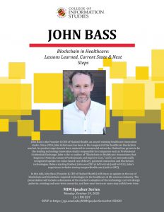 MIM Speaker Series Flyer